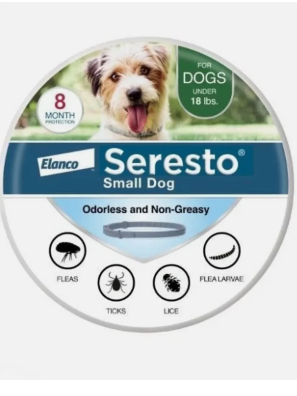 Seresto Elanco Flea & Tick Collar Small Dogs
